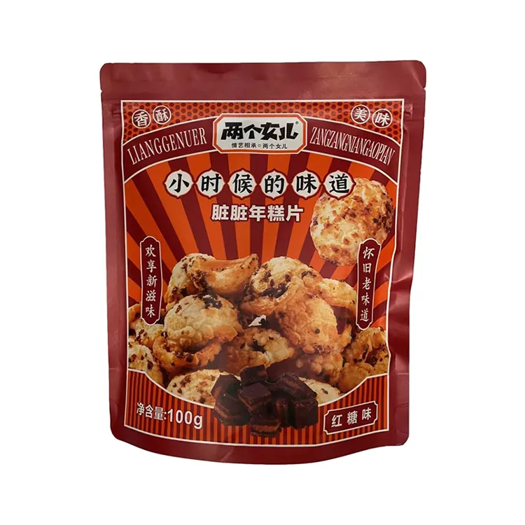 100 г ломтиков рисовых крекеров со вкусом коричневого сахара
