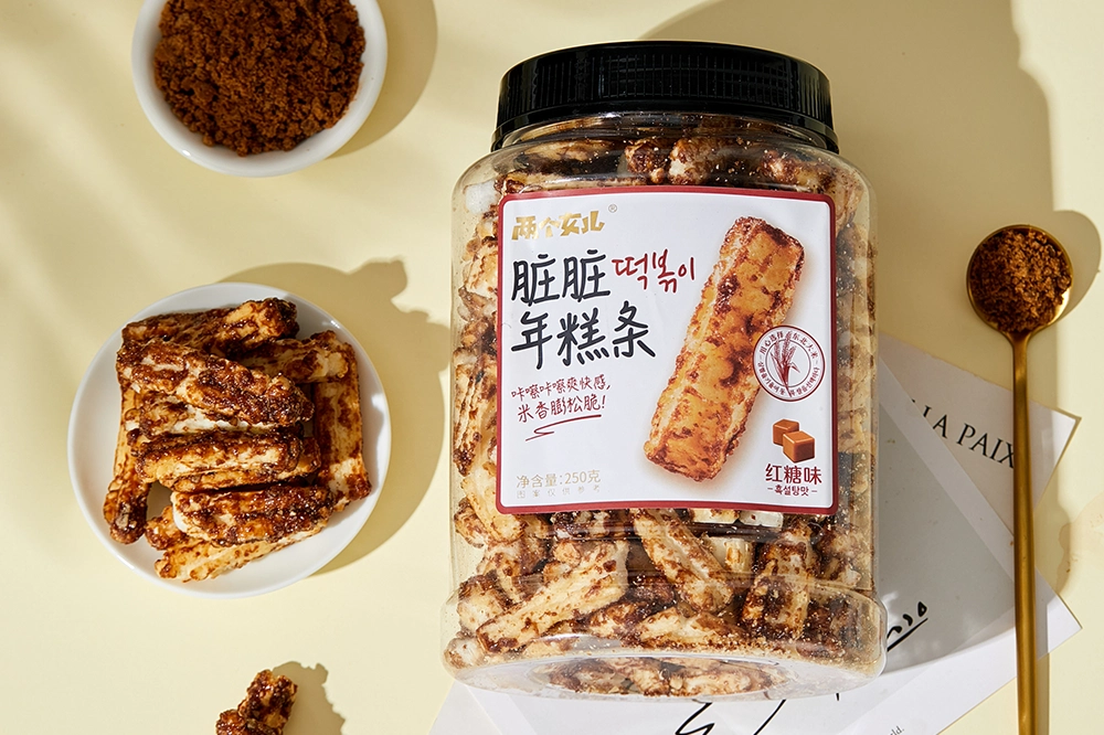 Sweet New Era, полоски рисовых крекеров со вкусом коричневого сахара. Шокирует!